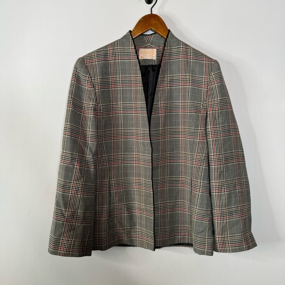 Vintage Pendleton Women’s Plaid Blazer‎ Size 8